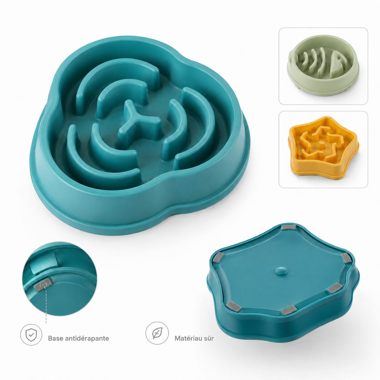 Pack Chien Actif – Jouet interactif & Gamelle Anti-Glouton