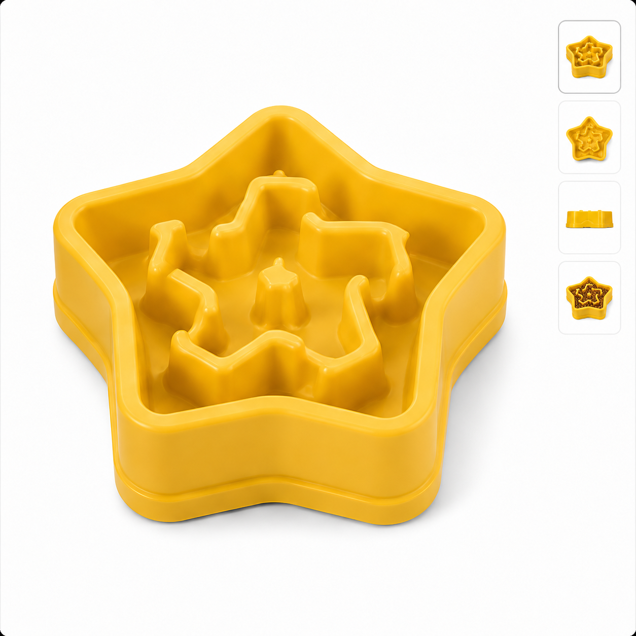 Gamelle anti-glouton pour chien et chat