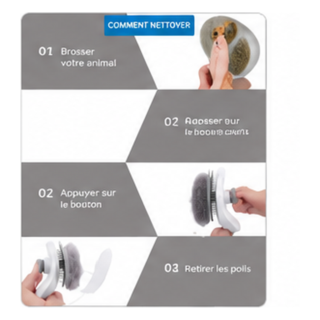 Pack Maison Propre – Brosse Auto-Nettoyante & Rouleau Anti-Poils